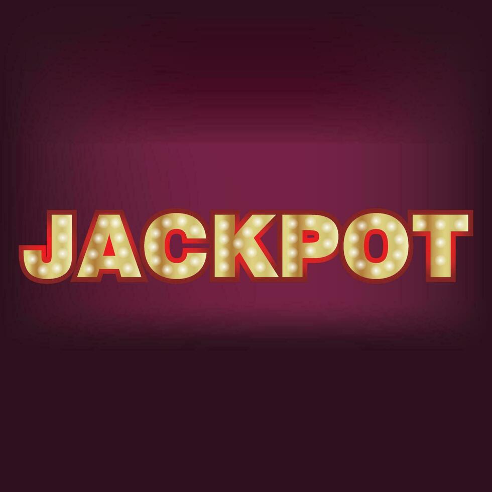 Jackpot, win 10 EPS icon, vector, illustration, symbol vector