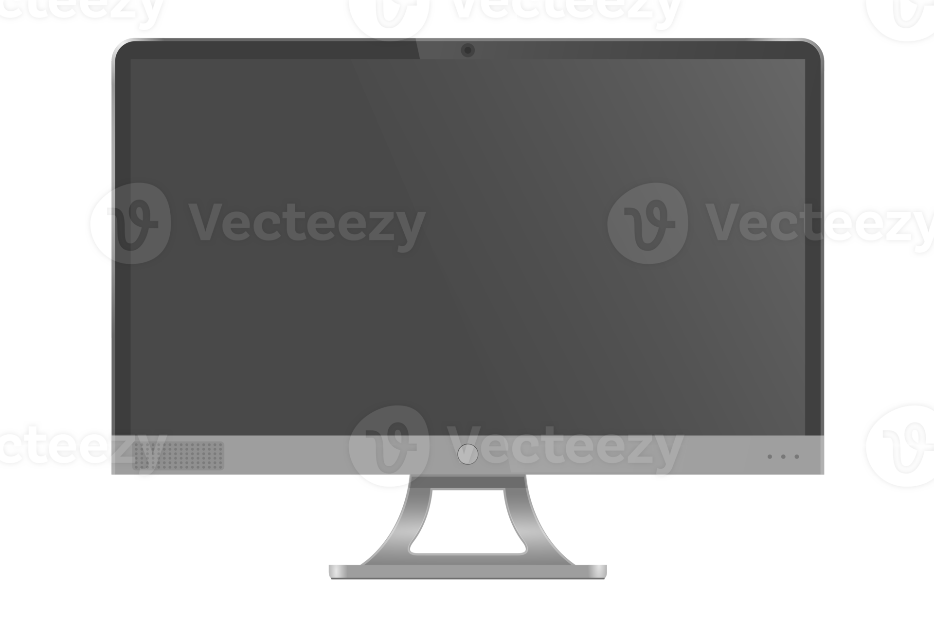 Realistic blank computer screen 23849956 PNG