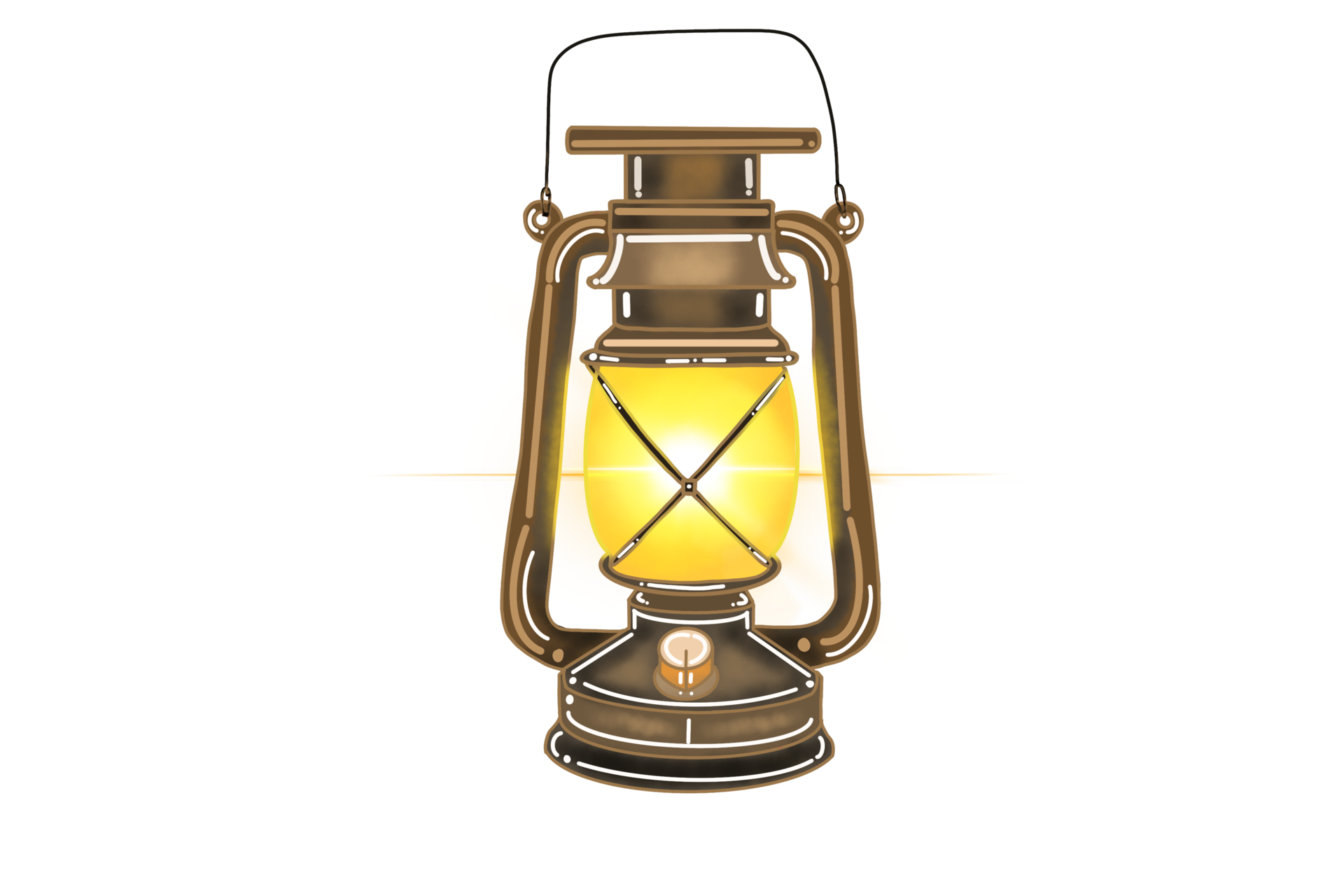 This is a drawing camping lantern. 23850089 PNG