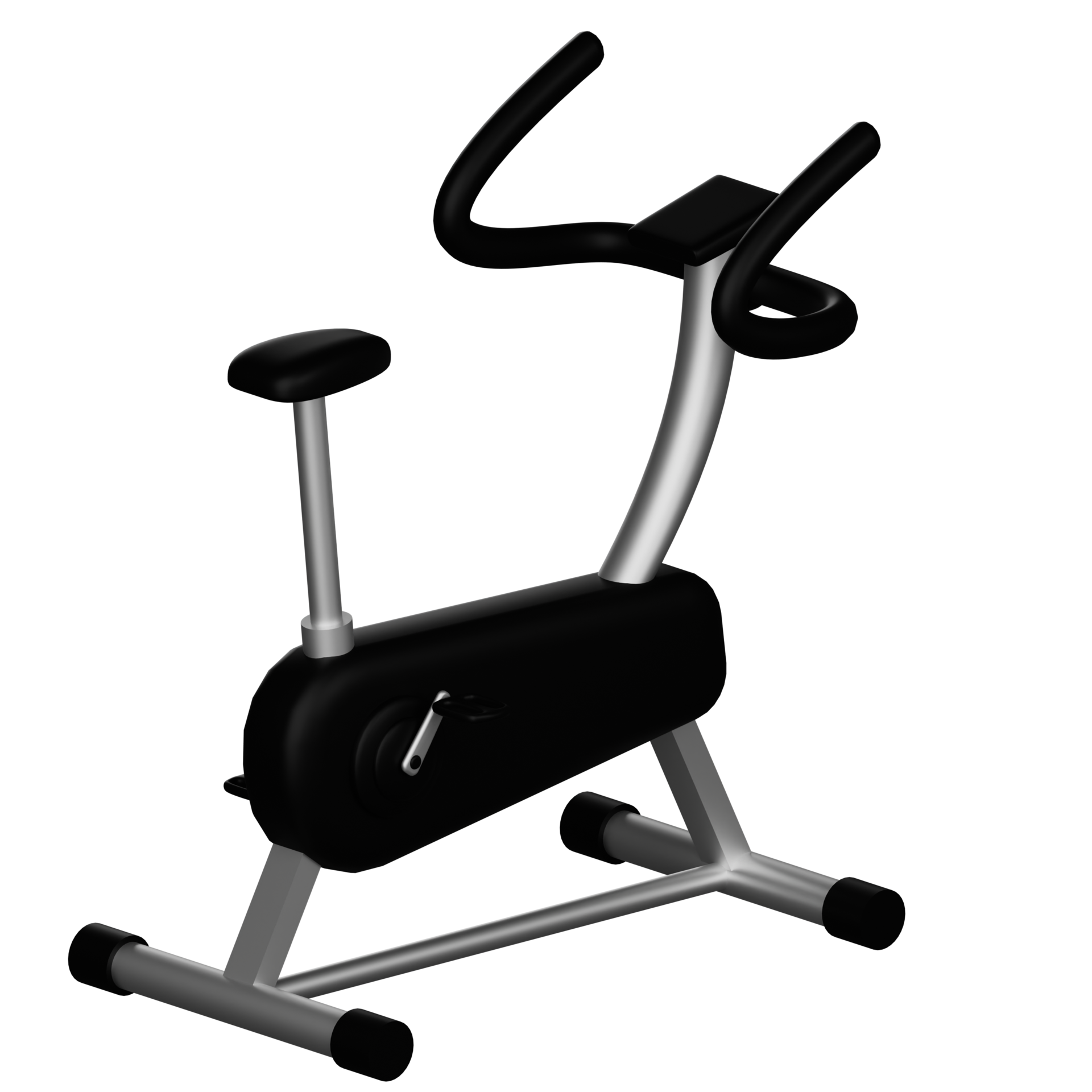 3d icon spin bike Isolated on Transparent Background 23850324 PNG