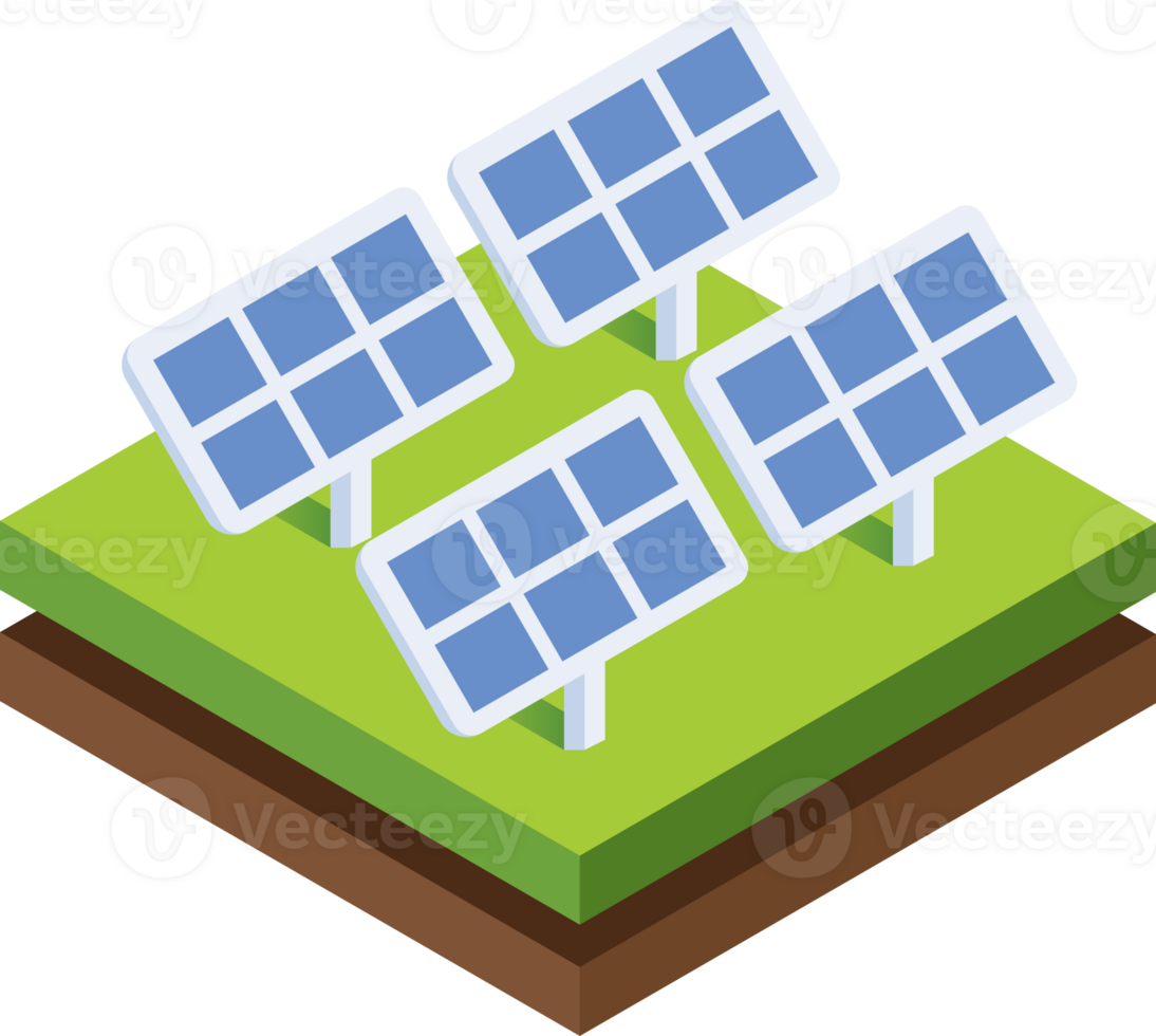 Solar power plant png
