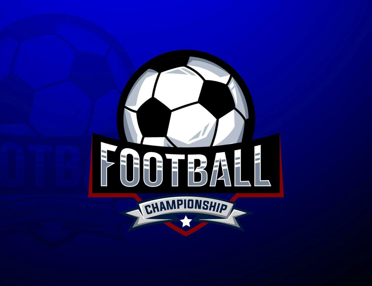 Football Logo Design, Sports Logo vector