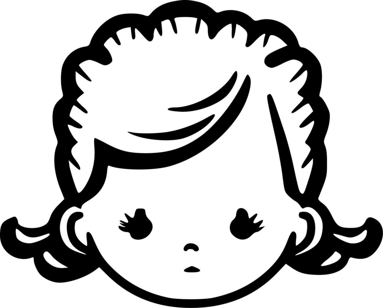 bebé - alto calidad vector logo - vector ilustración ideal para camiseta gráfico