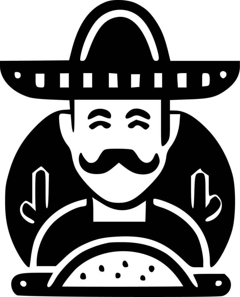 mexicano - alto calidad vector logo - vector ilustración ideal para camiseta gráfico