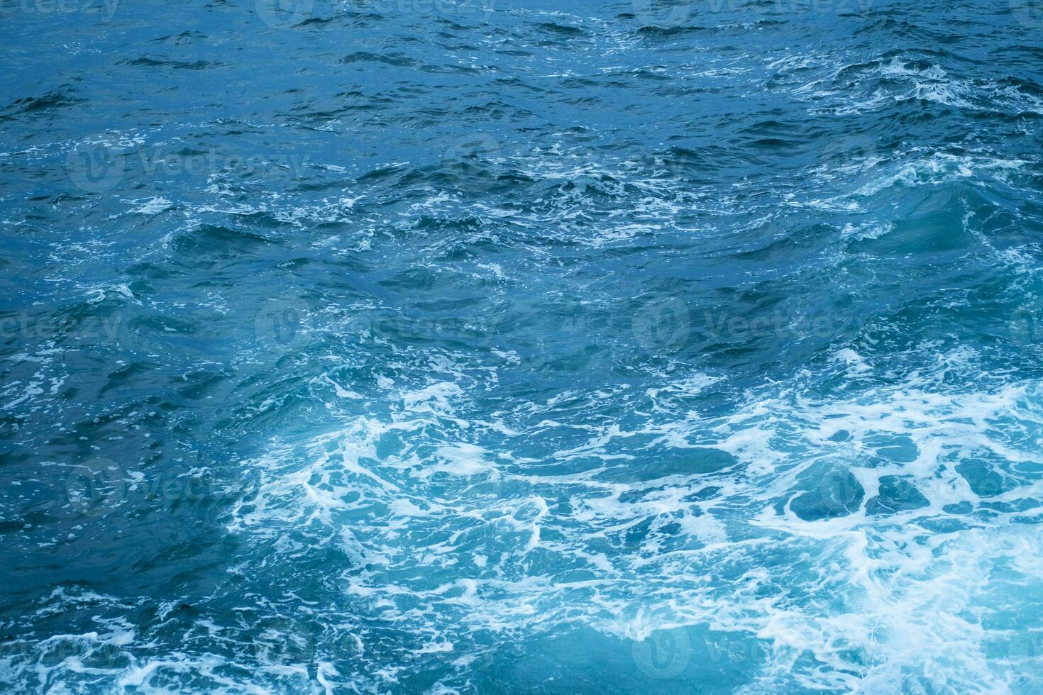 Ocean surface. Abstract water background. Wave pattern. photo