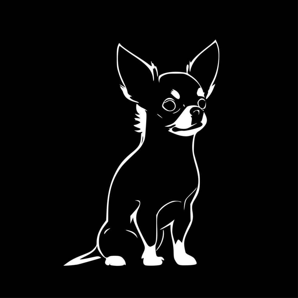 Chihuahua - High Quality Vector Logo - Vector illustration ideal for T-shirt graphic