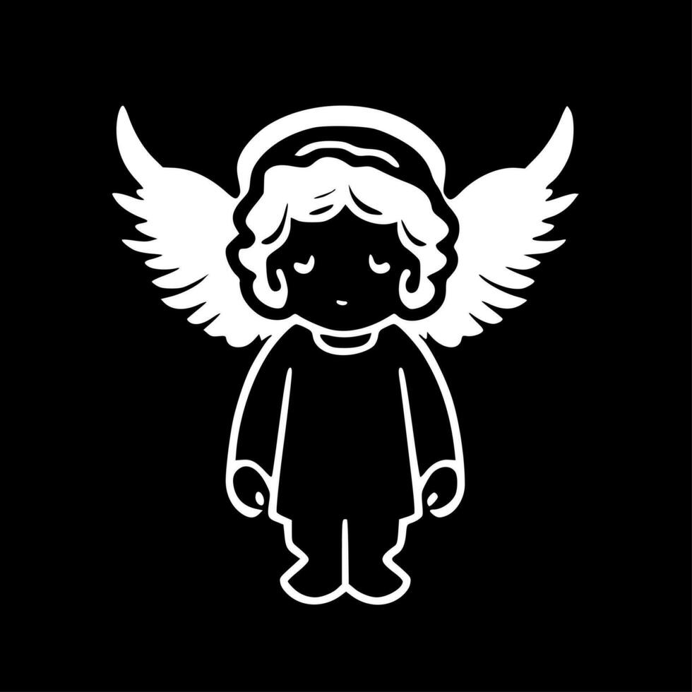 Angel - High Quality Vector Logo - Vector illustration ideal for T-shirt graphic