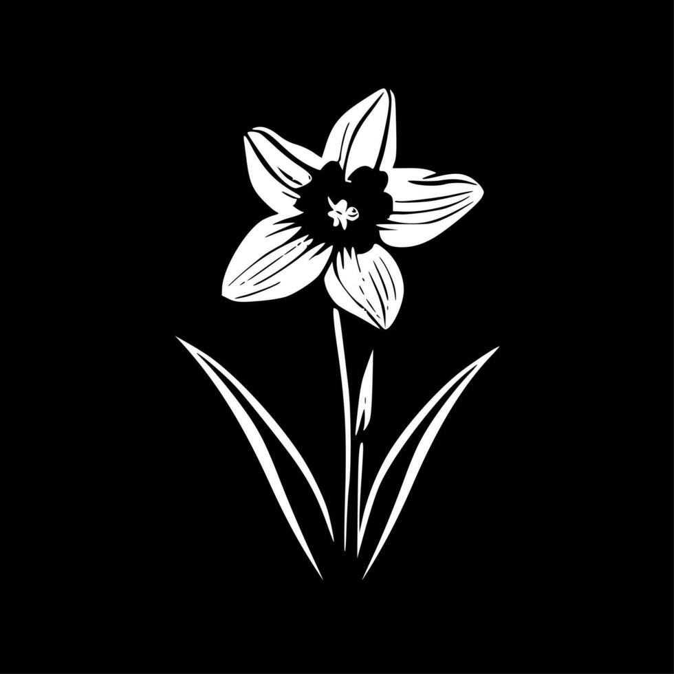Daffodil - High Quality Vector Logo - Vector illustration ideal for T-shirt graphic