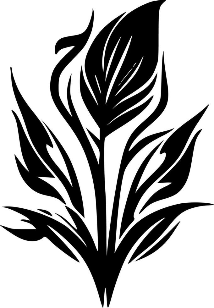 Flourish - High Quality Vector Logo - Vector illustration ideal for T-shirt graphic