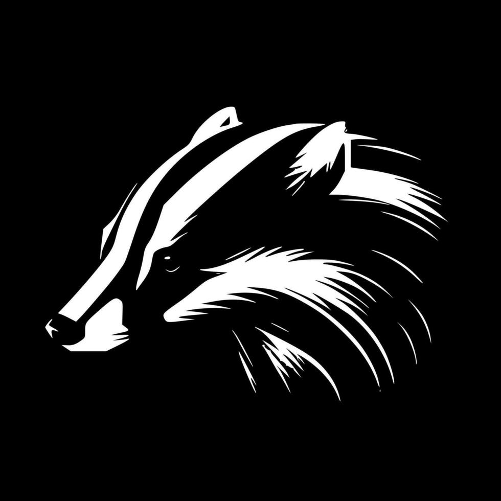 Badger - High Quality Vector Logo - Vector illustration ideal for T-shirt graphic