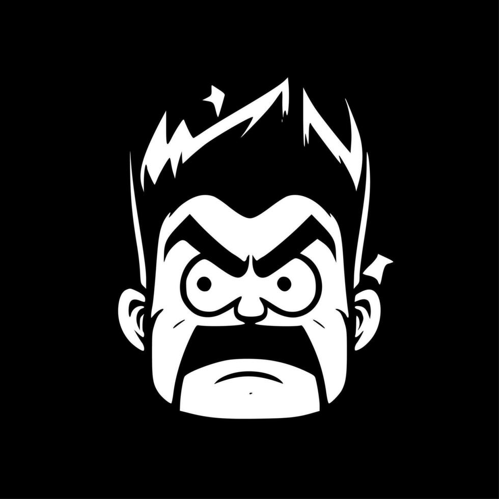 Comic, Black and White Vector illustration