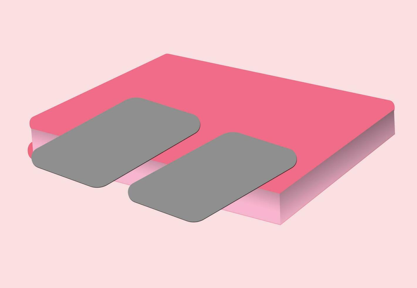 Premium Business Card Mockup. vector