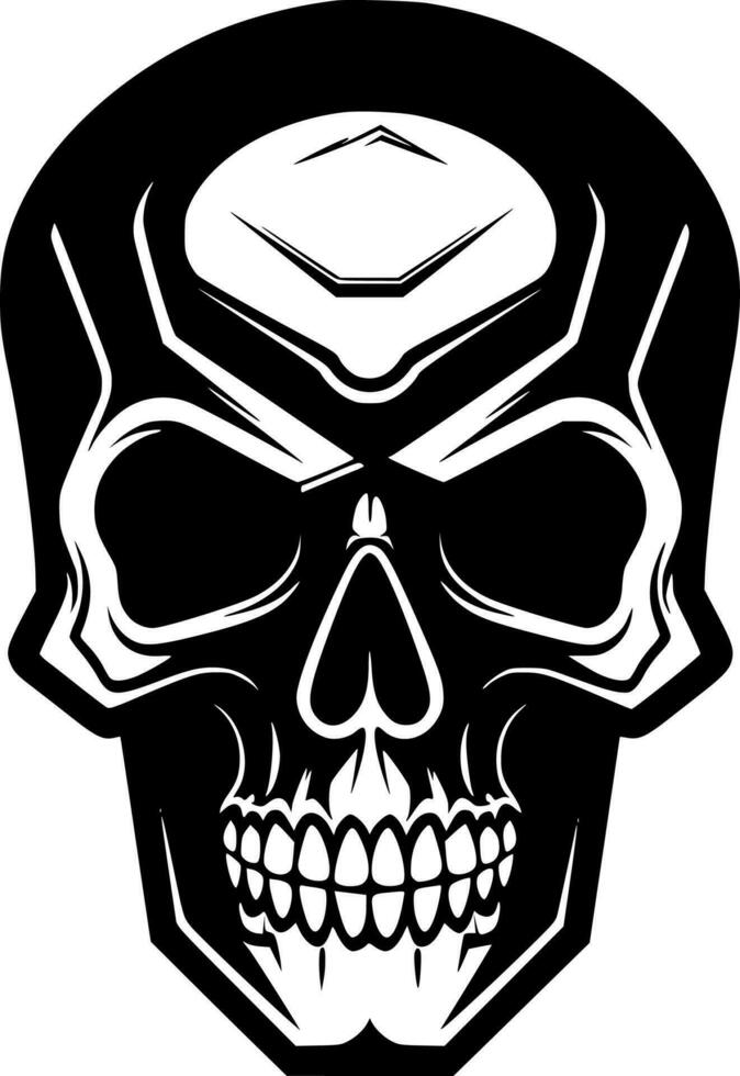 Skull - High Quality Vector Logo - Vector illustration ideal for T-shirt graphic