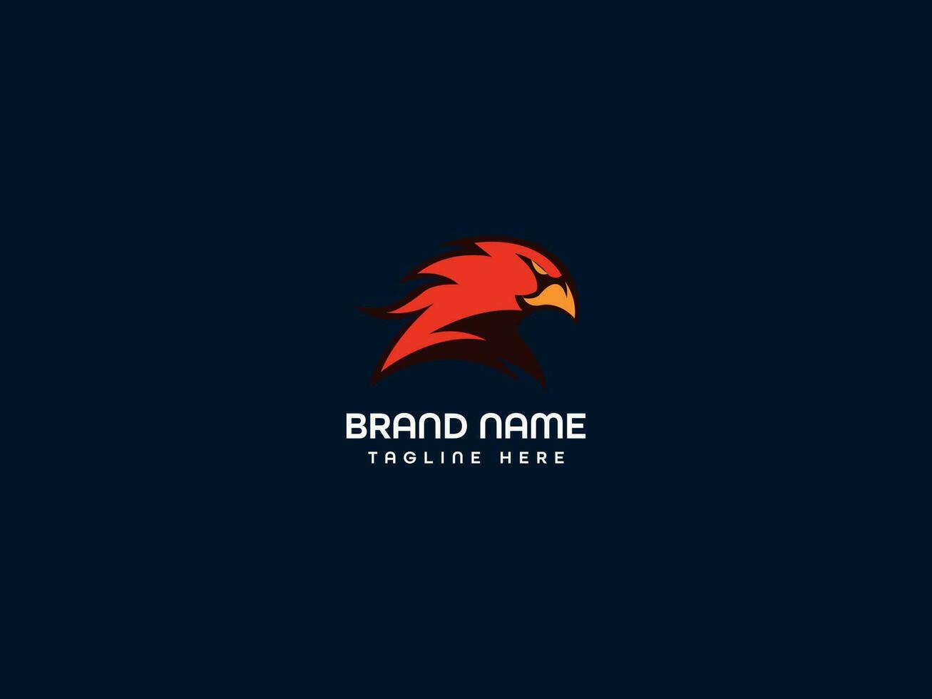 egale logo design vector