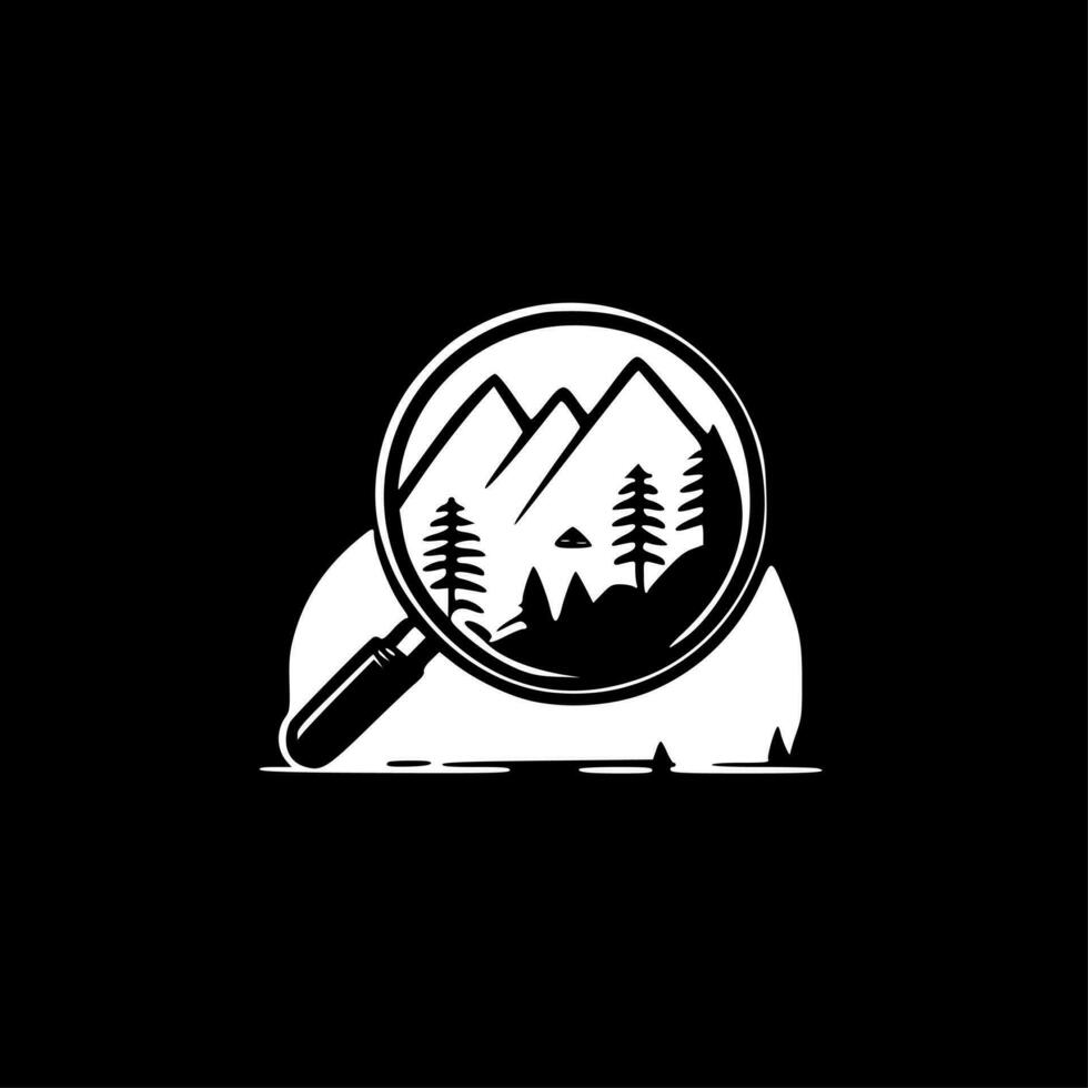 Loupe - High Quality Vector Logo - Vector illustration ideal for T-shirt graphic
