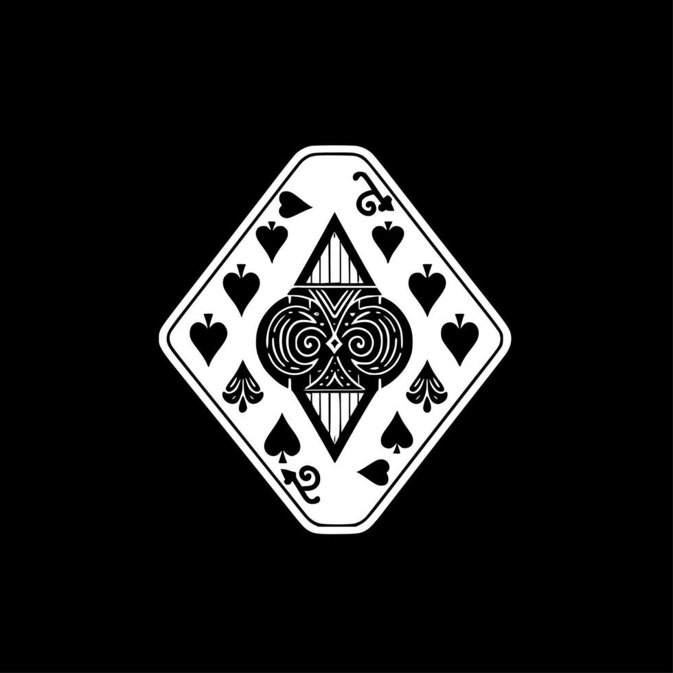 Playing - Black and White Isolated Icon - Vector illustration