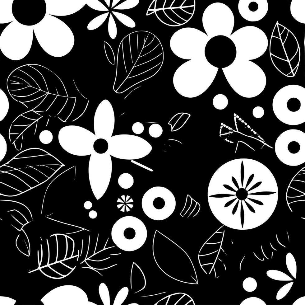 Seamless Pattern - Minimalist and Flat Logo - Vector illustration