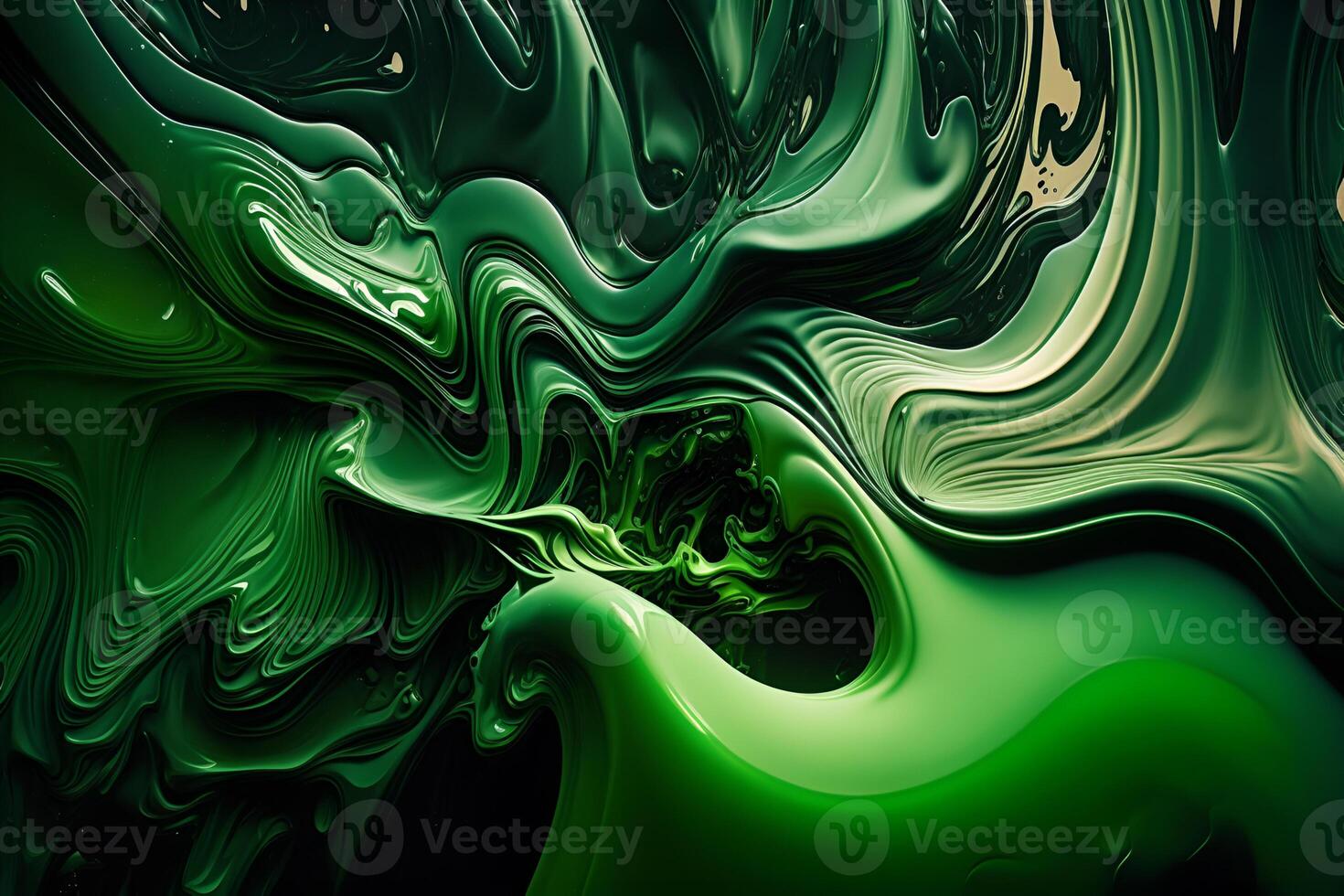 Pattern of fluid art background in different color gradients, banner photo