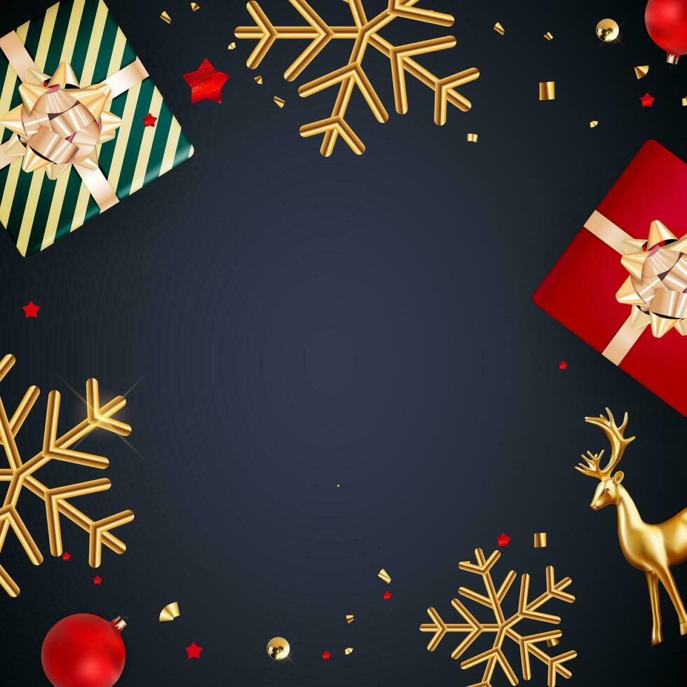 Christmas background. Vector Illustration