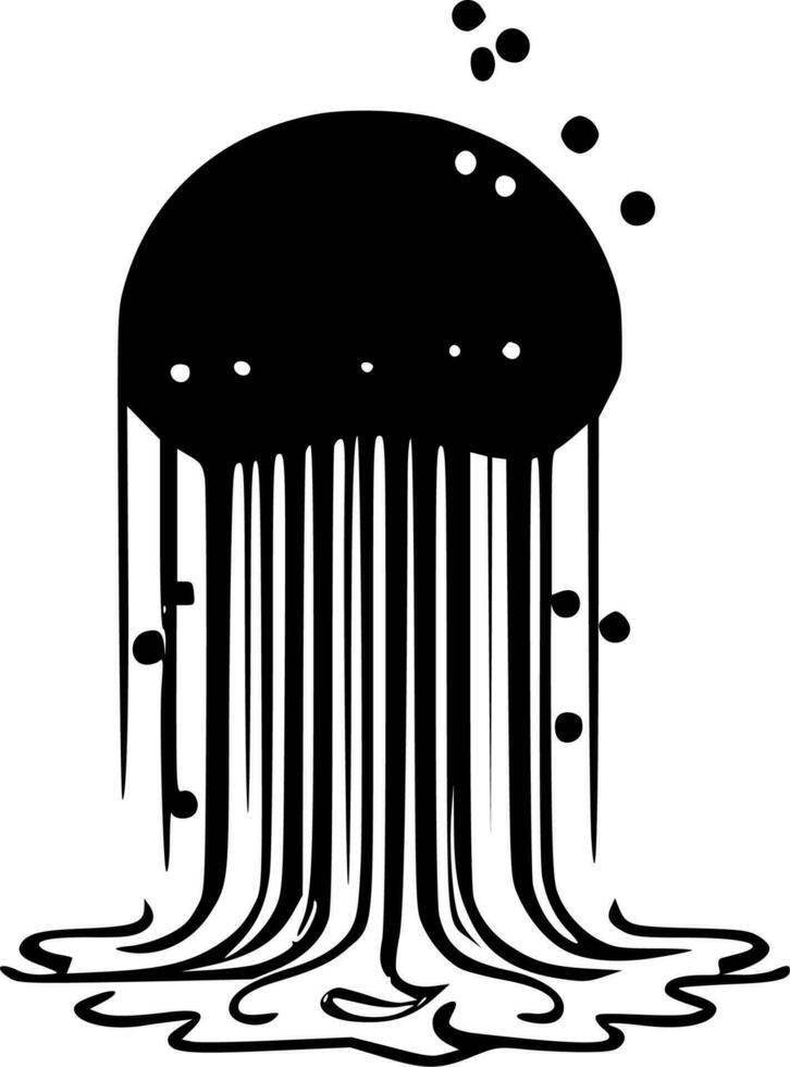 Jellyfish - High Quality Vector Logo - Vector illustration ideal for T-shirt graphic