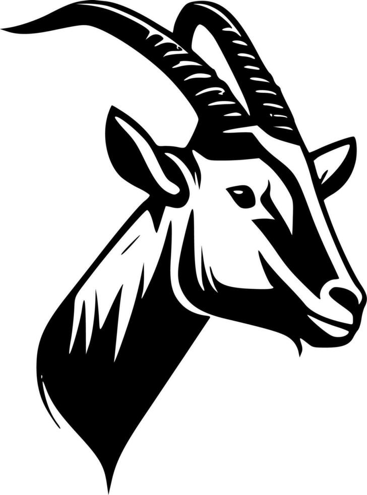 Goat - High Quality Vector Logo - Vector illustration ideal for T-shirt graphic