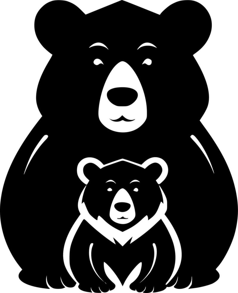 Bears - High Quality Vector Logo - Vector illustration ideal for T-shirt graphic