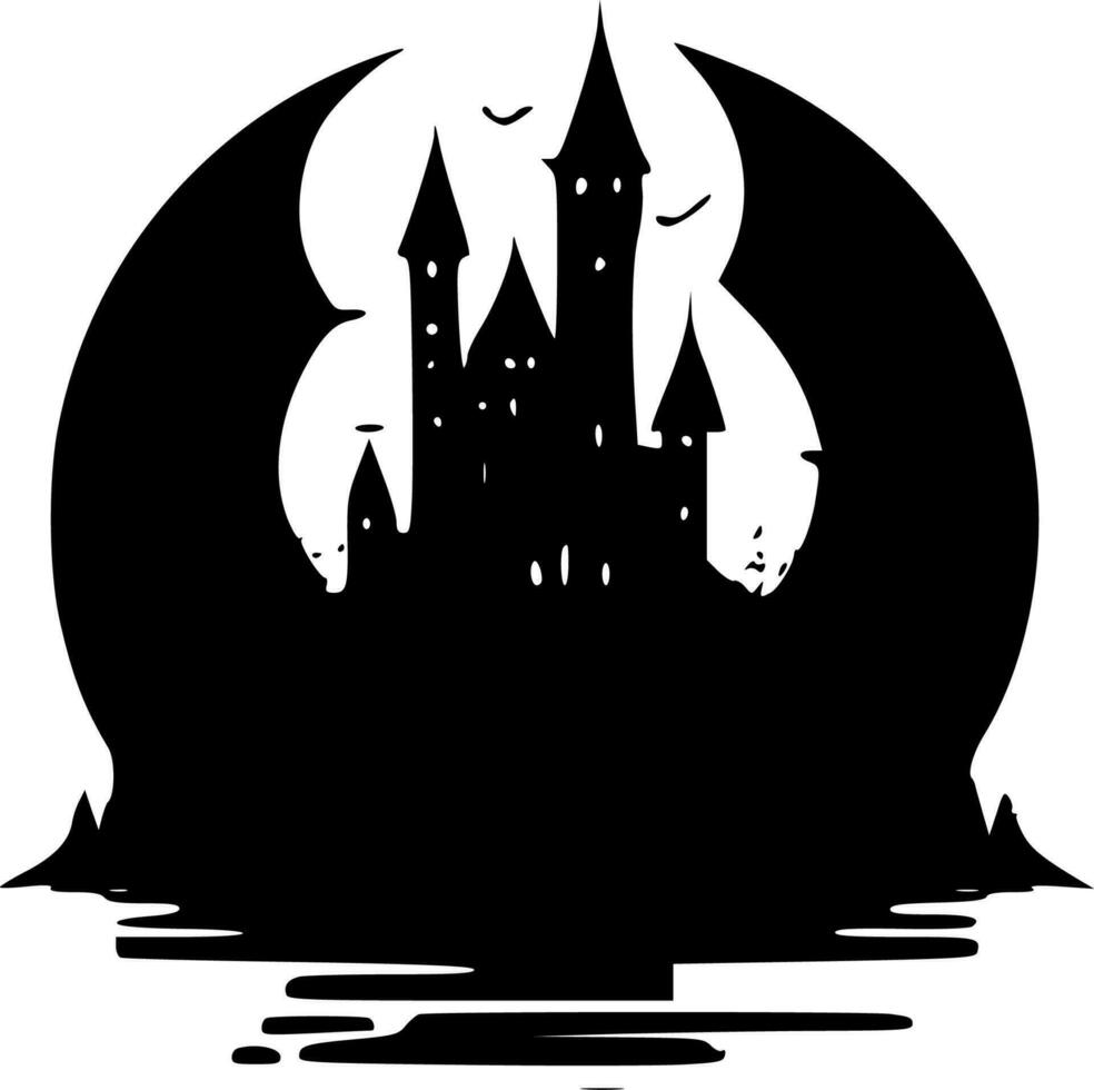 Fantasy - Minimalist and Flat Logo - Vector illustration