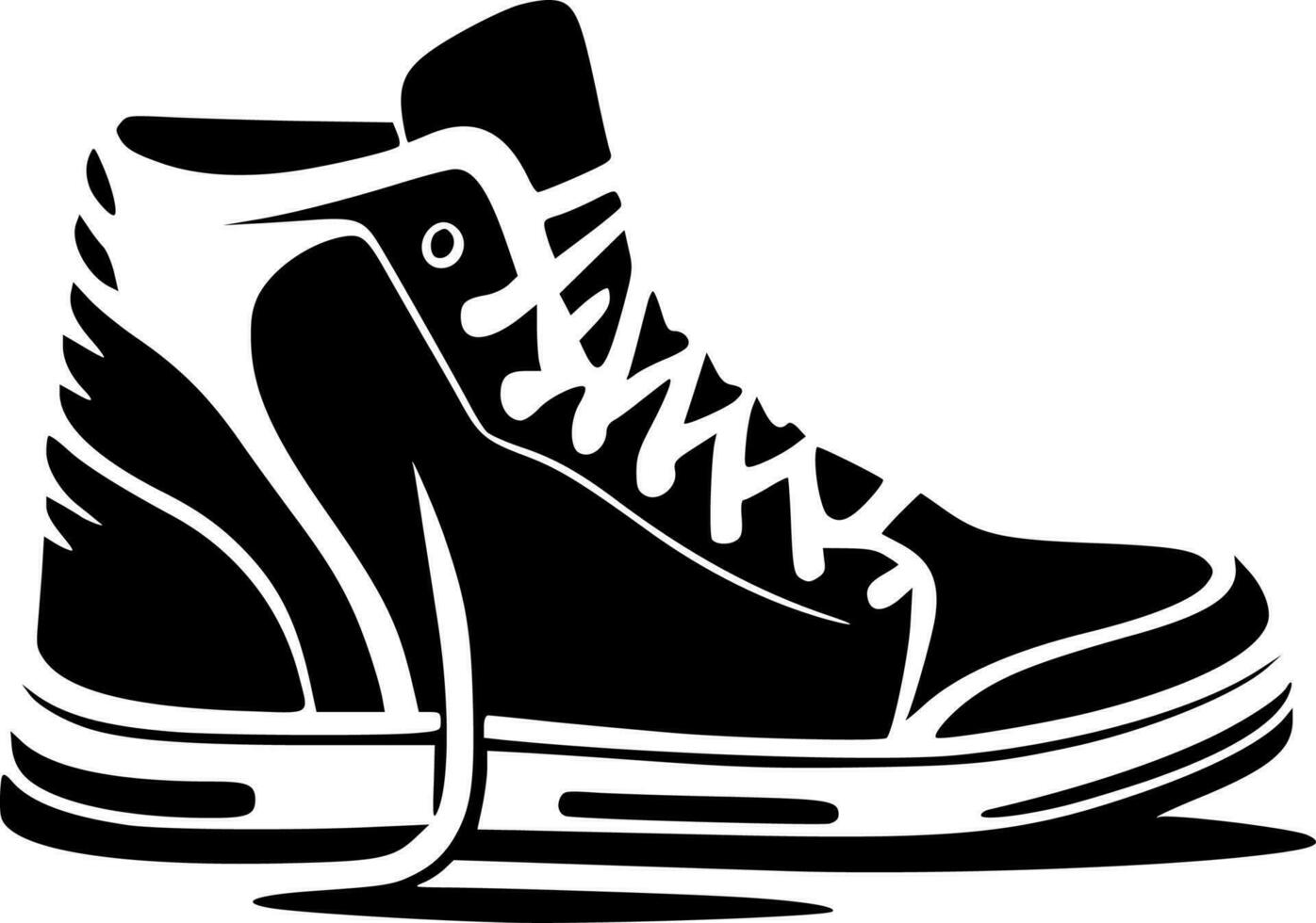 zapatillas - alto calidad vector logo - vector ilustración ideal para camiseta gráfico