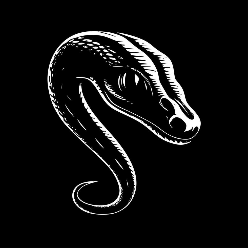 serpiente - alto calidad vector logo - vector ilustración ideal para camiseta gráfico