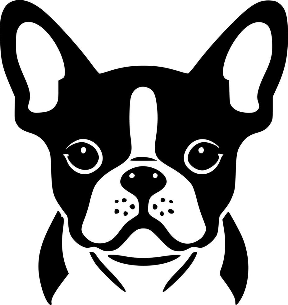 French Bulldog, Minimalist and Simple Silhouette - Vector illustration