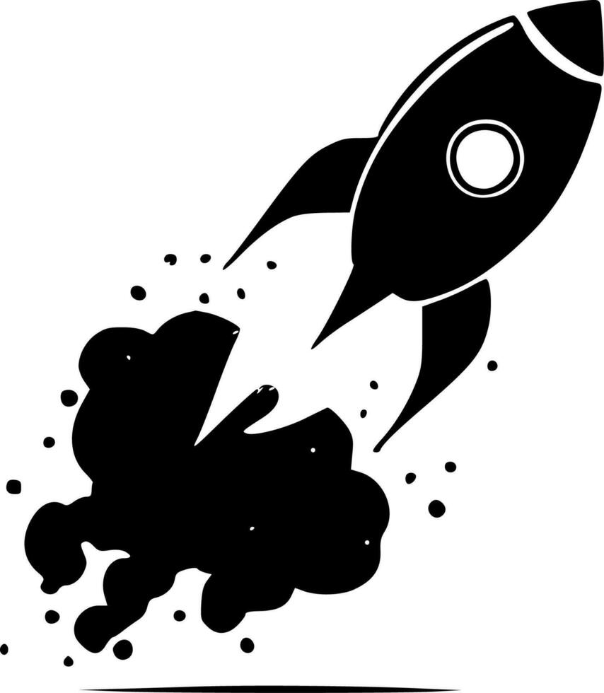 Rocket - High Quality Vector Logo - Vector illustration ideal for T-shirt graphic
