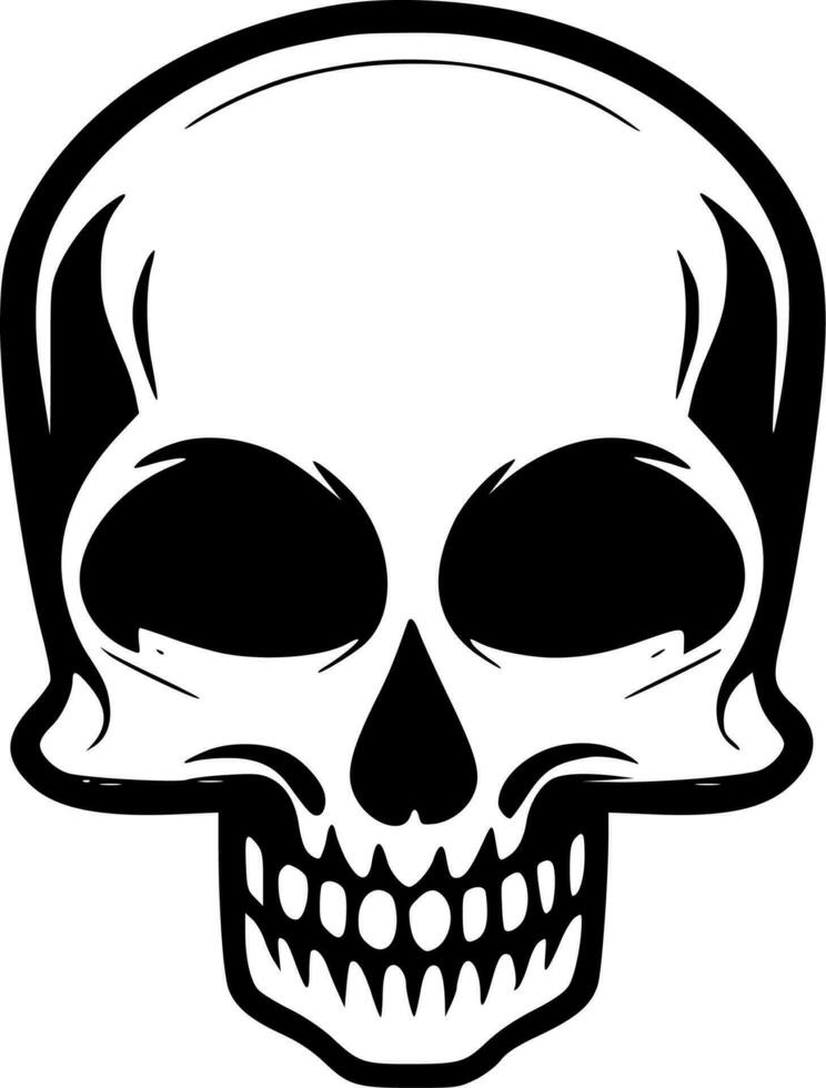 Skull - High Quality Vector Logo - Vector illustration ideal for T-shirt graphic