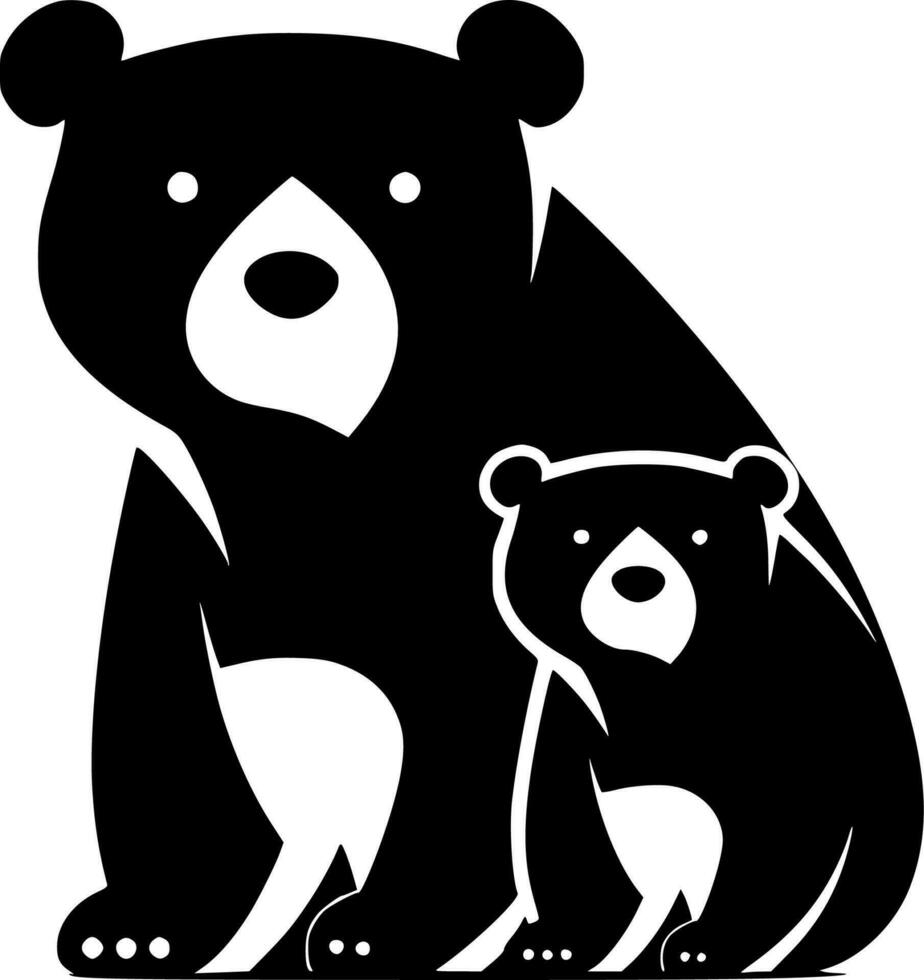 Bears - High Quality Vector Logo - Vector illustration ideal for T-shirt graphic