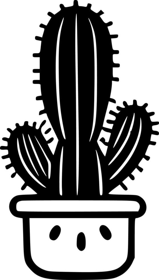 Cactus - High Quality Vector Logo - Vector illustration ideal for T-shirt graphic