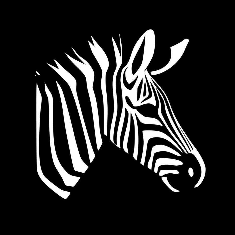 Zebra - High Quality Vector Logo - Vector illustration ideal for T-shirt graphic