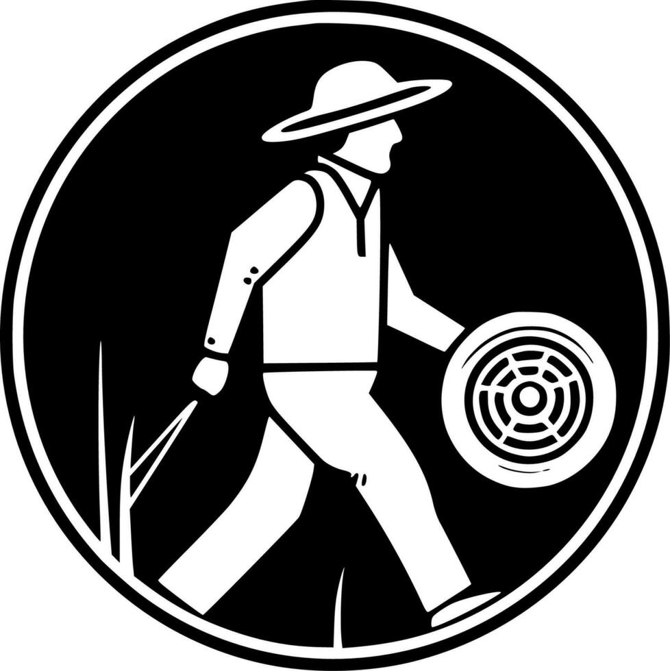 Disc Golf - High Quality Vector Logo - Vector illustration ideal for T-shirt graphic