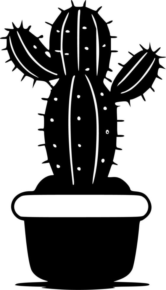 Cactus - High Quality Vector Logo - Vector illustration ideal for T-shirt graphic