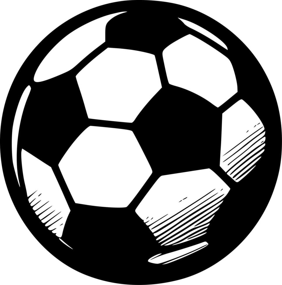 fútbol - alto calidad vector logo - vector ilustración ideal para camiseta gráfico