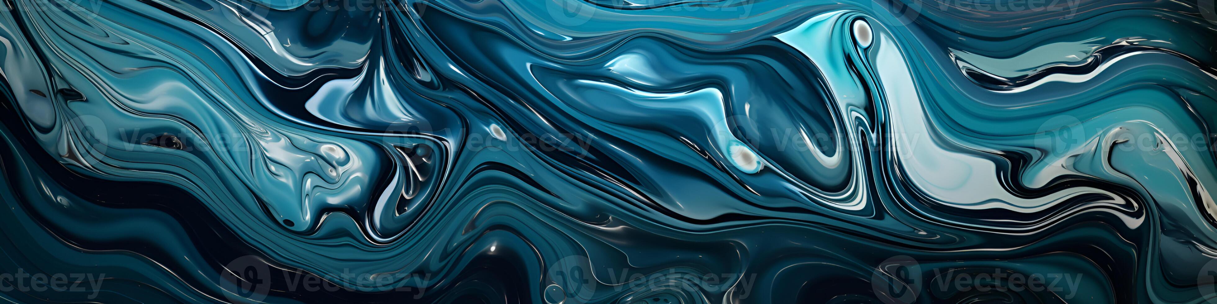 Pattern of fluid art background in different color gradients, banner photo