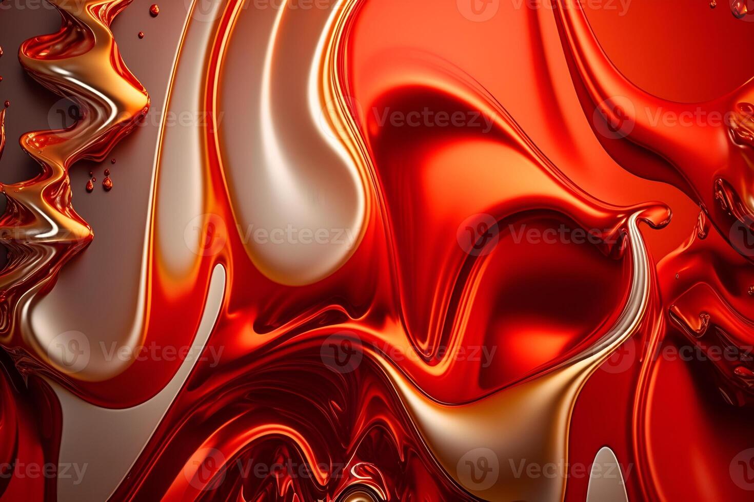 Pattern of fluid art background in different color gradients, banner photo