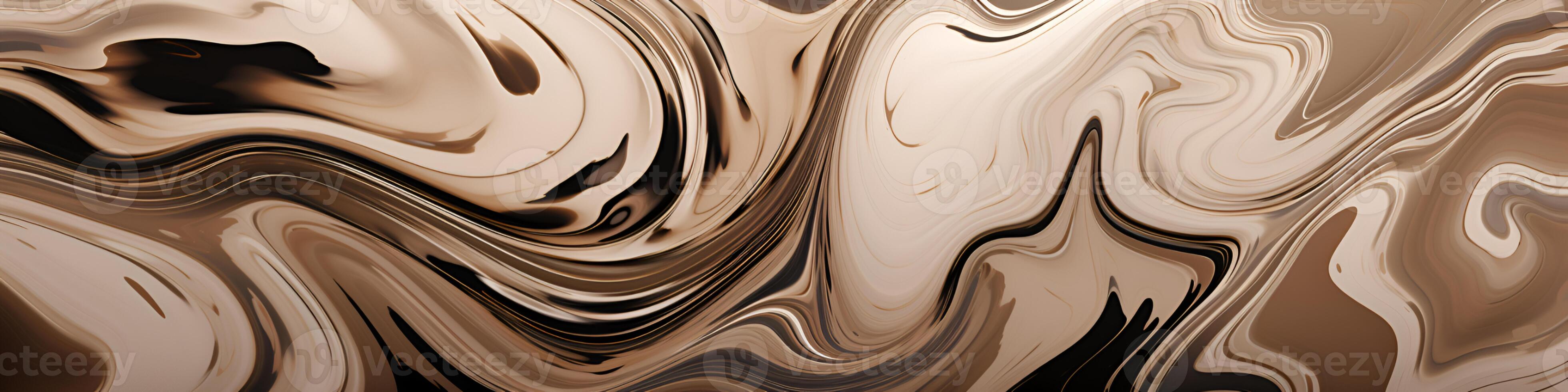 Pattern of fluid art background in different color gradients, banner photo