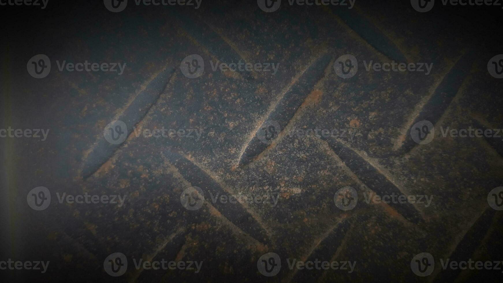 grunge metal texture. Grunge steel floor plate background in vitage light. industrial wall diamond steel pattern. diamond metal background photo