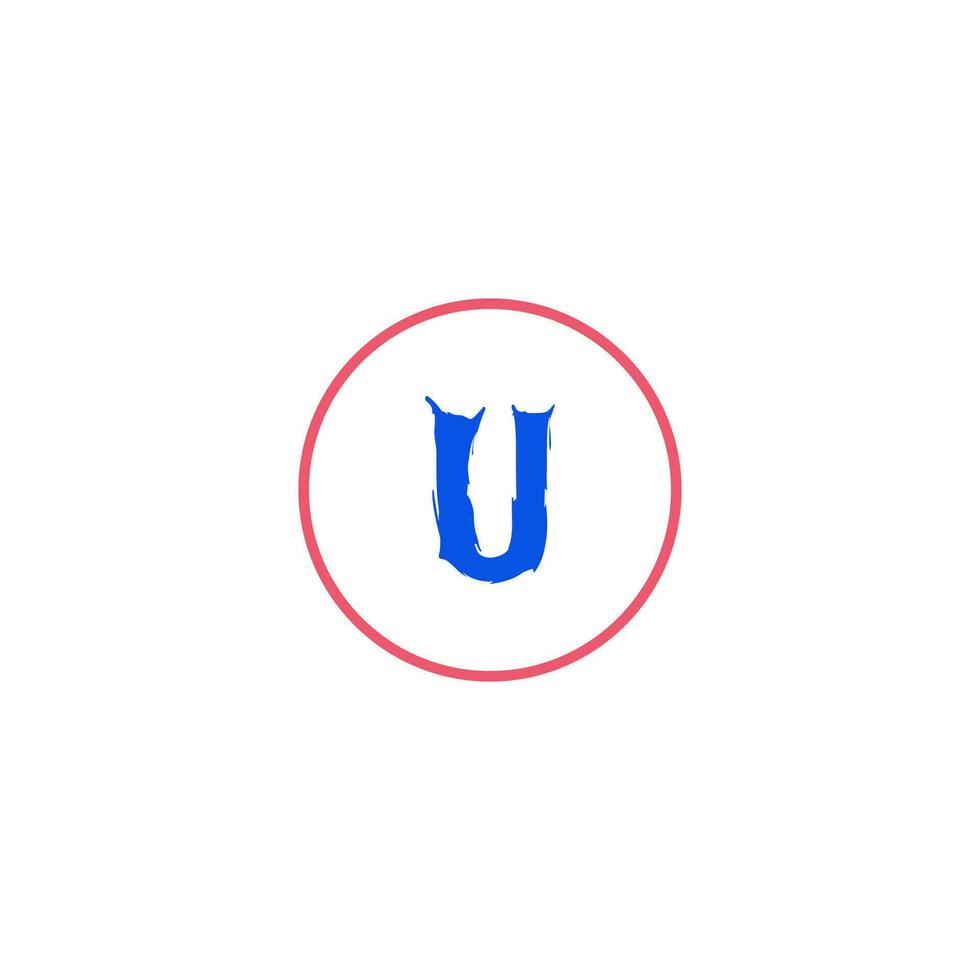 Letter U Logo Design Vector