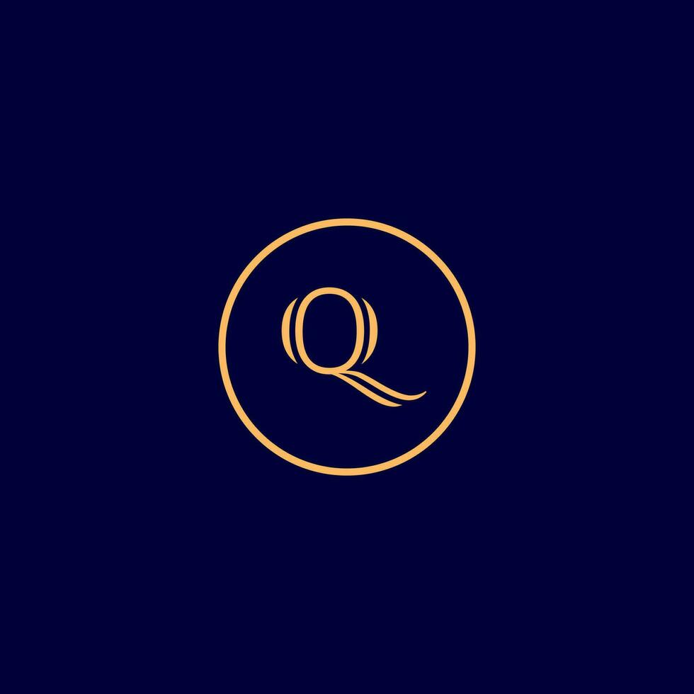 Letter Q Logo Design Vector