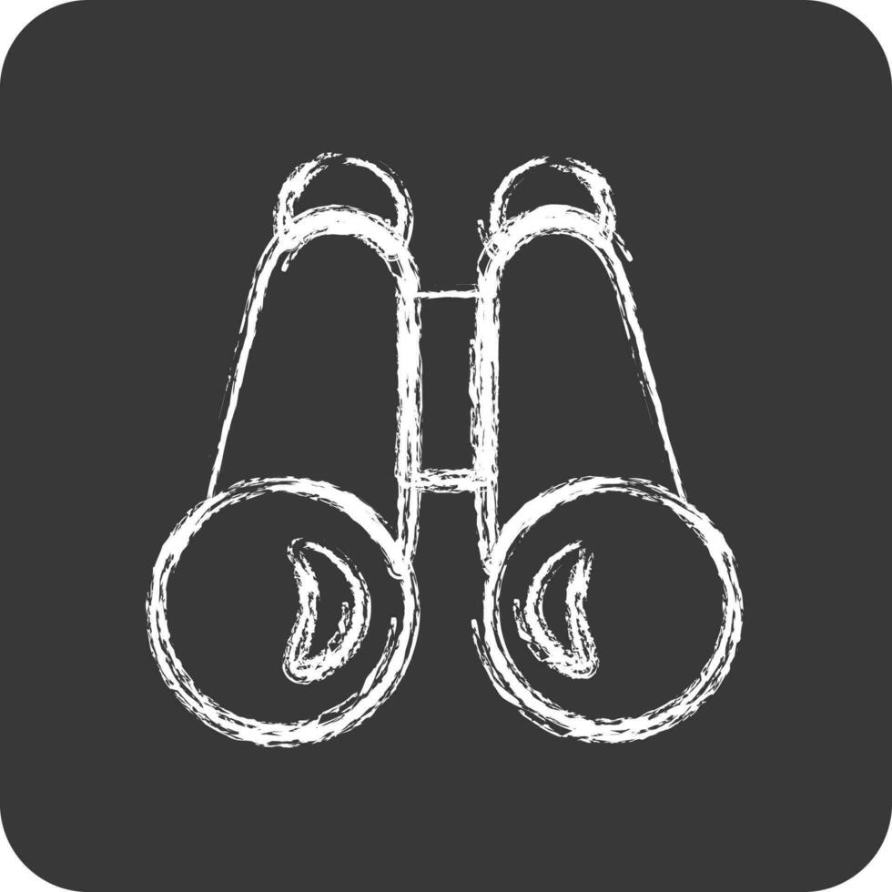 Icon Vision. suitable for Startup symbol. chalk Style. simple design editable. design template vector