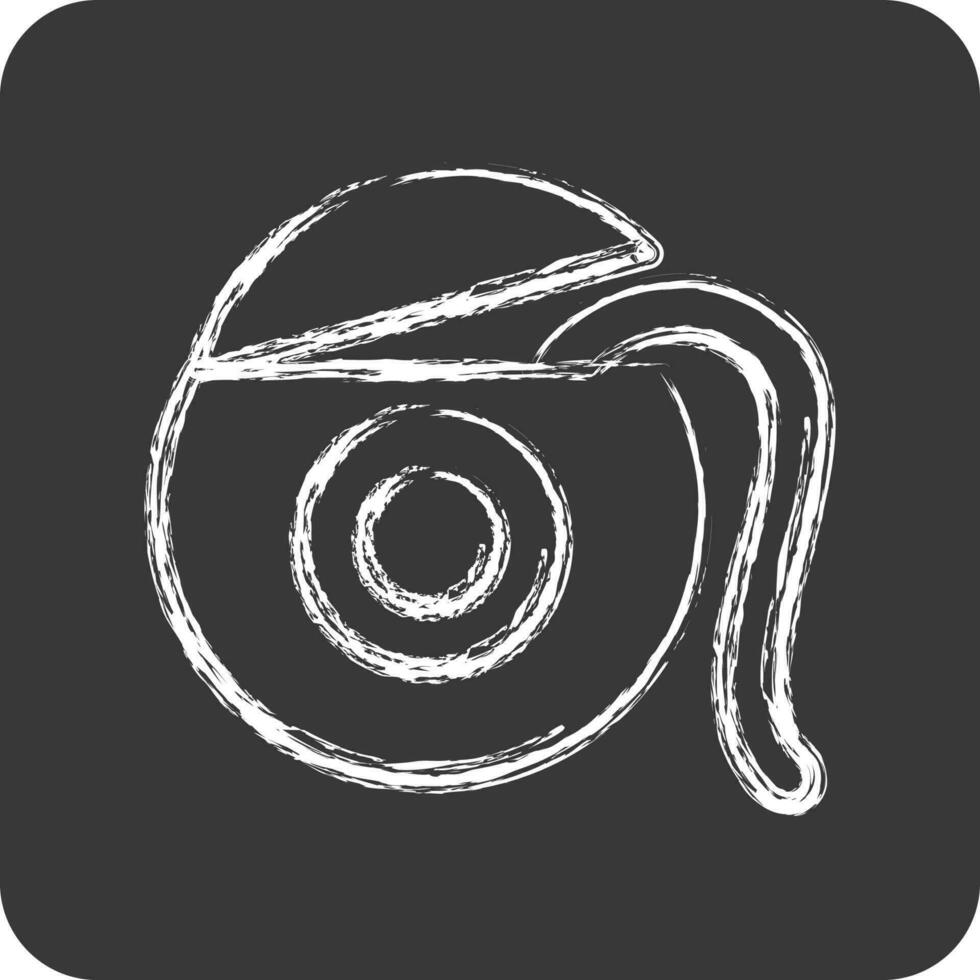 Icon Floos. suitable for medicine symbol. chalk Style. simple design editable. design template vector