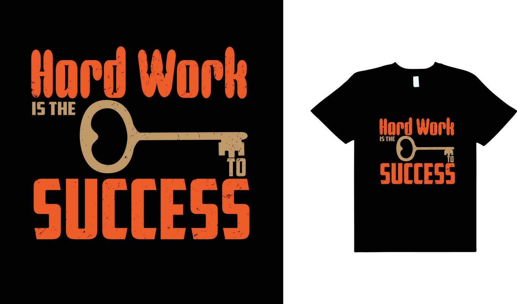 HARD WORK,TYPOGRAPHY GRAPHIC DESIGN,FOR T-SHIRT PRINTS,VECTOR ILLUSTRATION. vector