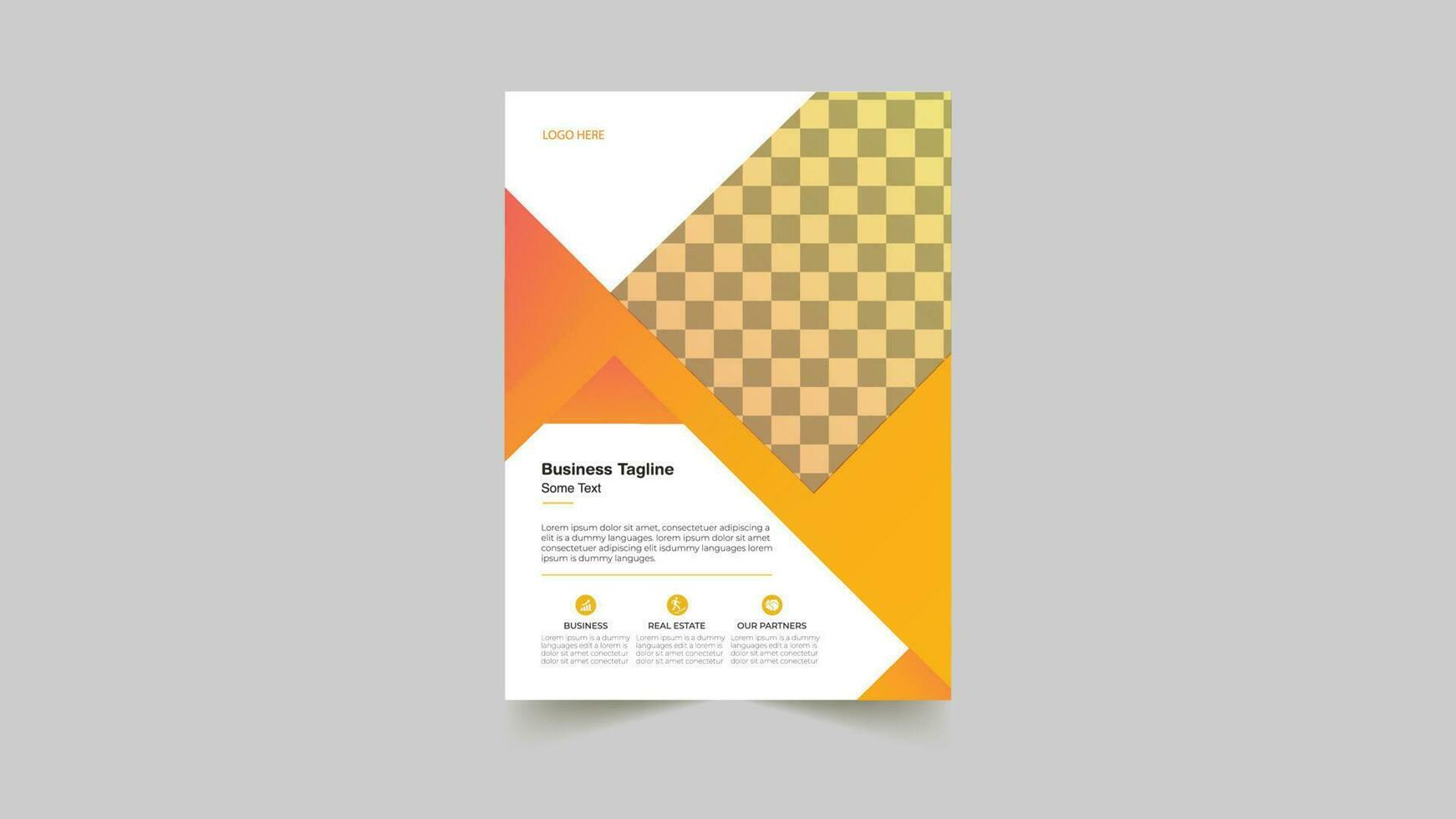 Real Estate Flyer Design vector
