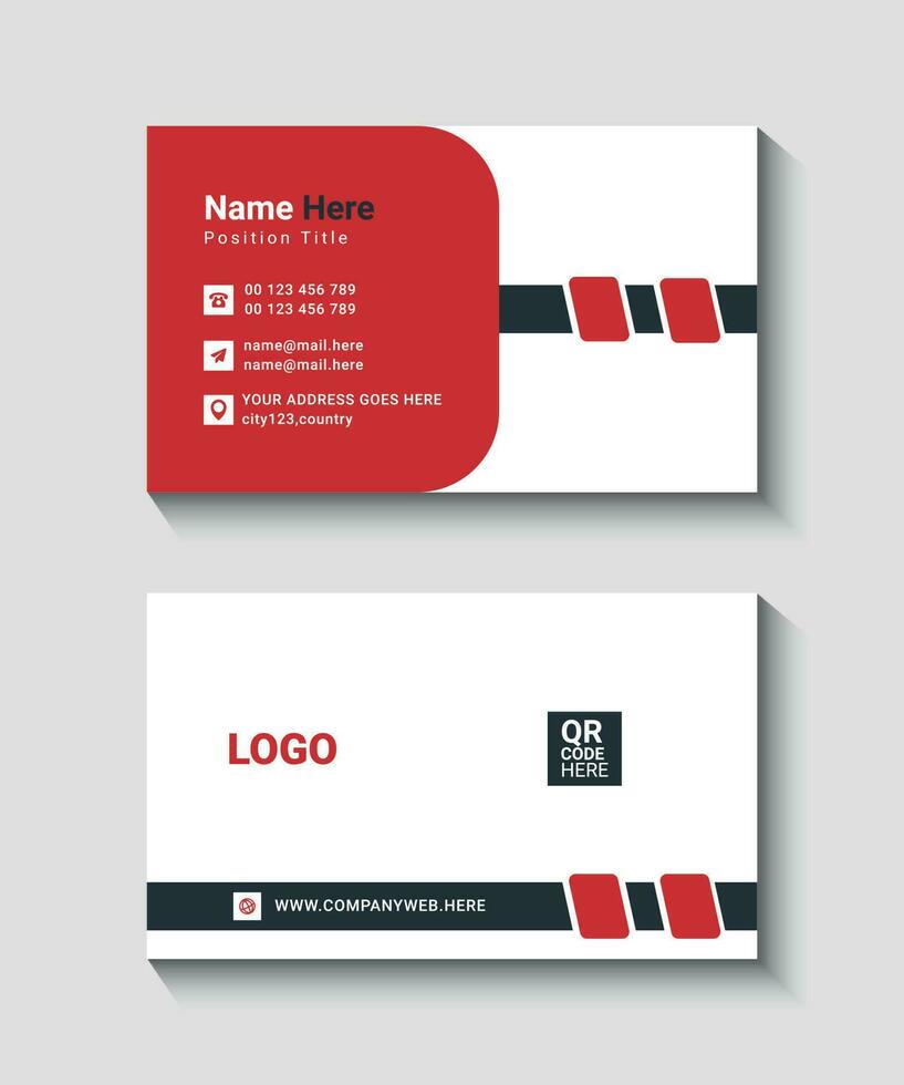 Business card design vector