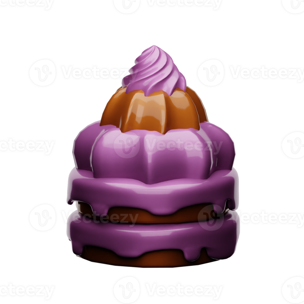 3d icon chocolate cake png